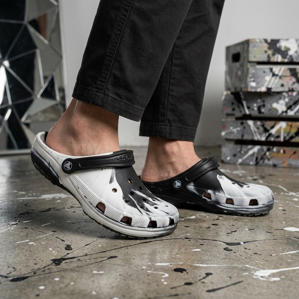 Classic Tie-Dye Clogs