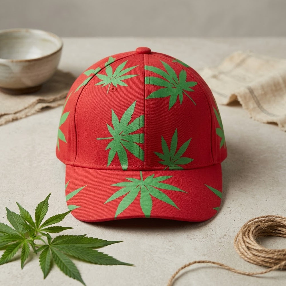 Leaves Cotton Cap