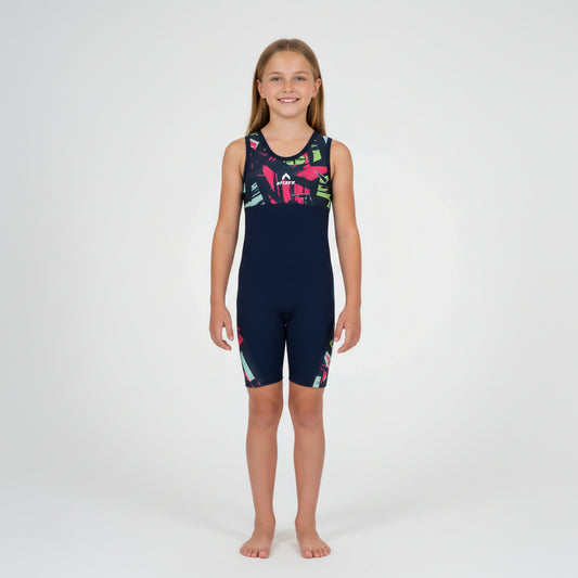 ATLETS Navy Training Shorty Swimsuit (Model OS9)