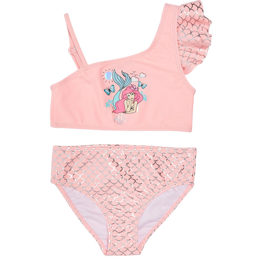 Ariel Little Mermaid Bright Coral Bikini