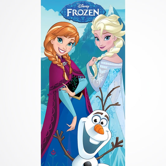 Frozen Elsa And Anna Beach Towel (Model 044)