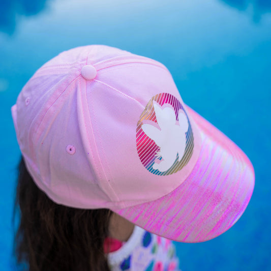 Minnie Mouse Glitter Pink Cap