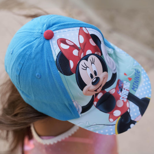 Minnie Mouse Gone Surfing Blue Cap