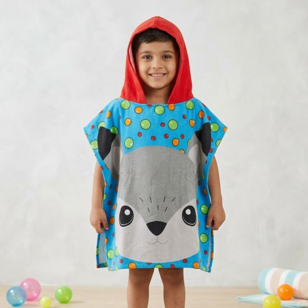 Baby Fox Beach Poncho