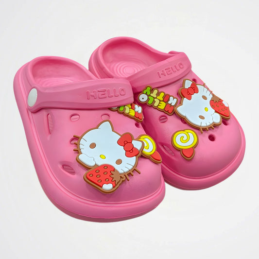 Hello Kitty Fuchsia Clogs