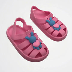 Rabbit Fuchsia Rubber Sandal