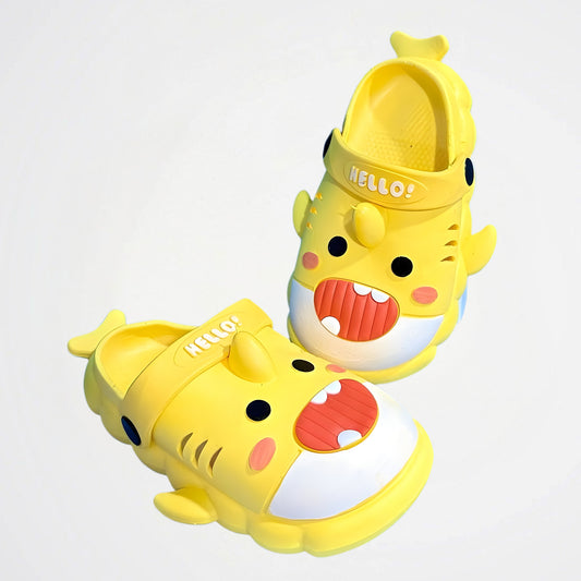 Baby Shark Yellow Clogs