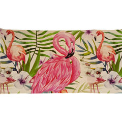 Flamingos Pose Microfiber Beach Towel
