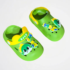 Dinosaur Green Clogs