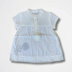 Basic White Cotton Blouse