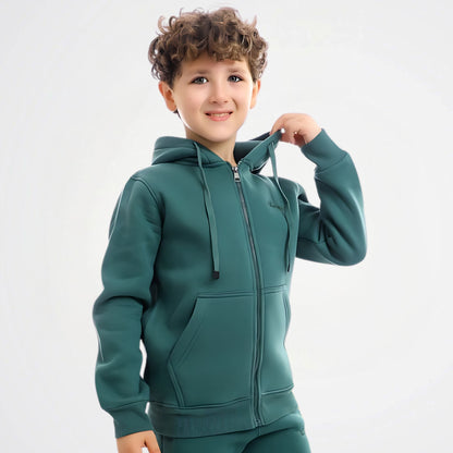 Basic Cotton Zipper Jacket