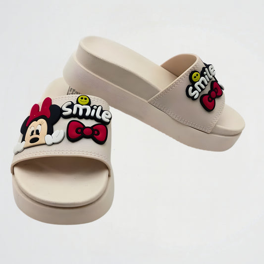Minnie Mouse Smile White Slider