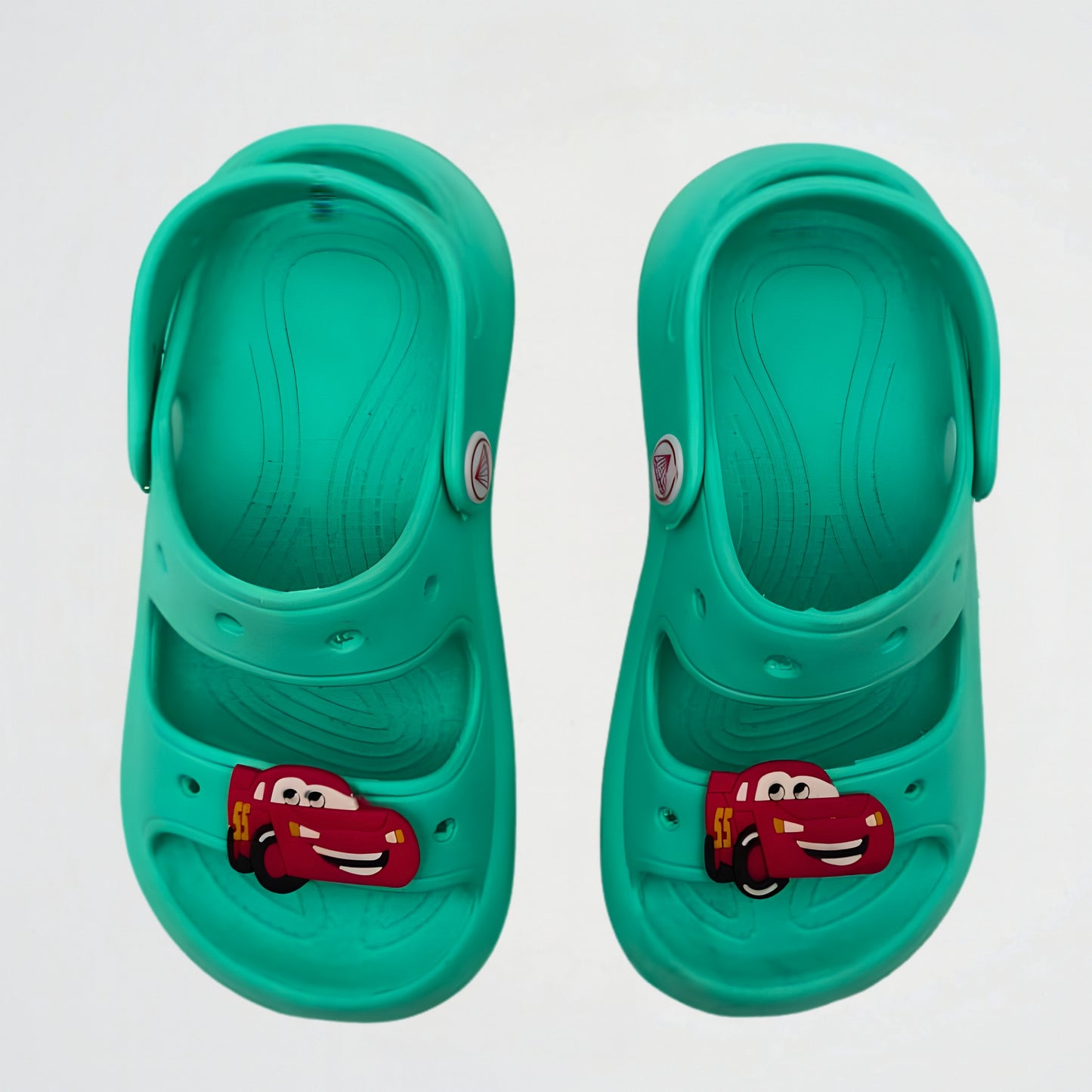 Lightning McQueen Turquoise Rubber Sandal