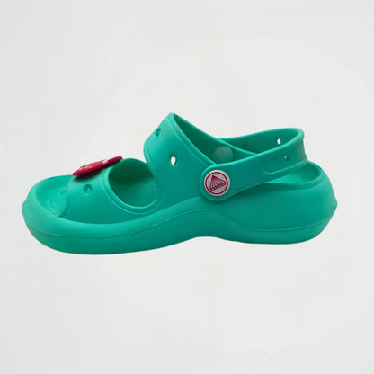 Lightning McQueen Turquoise Rubber Sandal