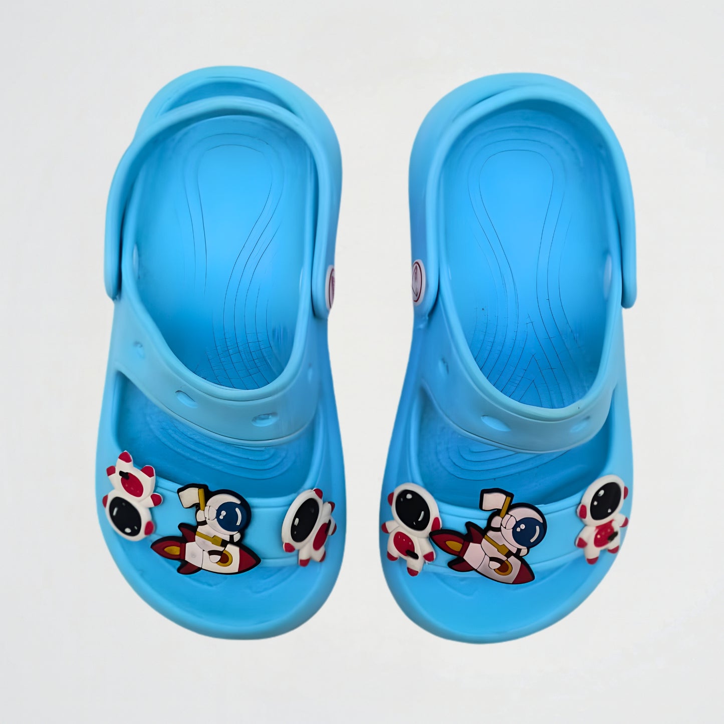 Astronaut Light Blue Rubber Sandal