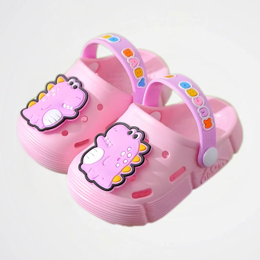Dinosaur Baby Pink Clogs