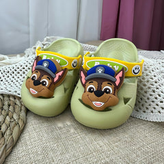 Paw Patrol Chase Light Green Clogs