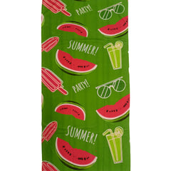 Watermelon Summer Party Microfiber Beach Towel