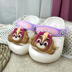 Paw Patrol Skye White Clogs