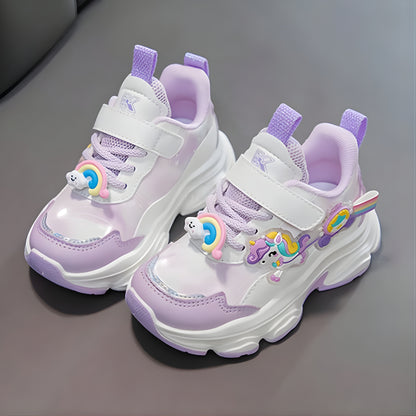 Unicorn White/Purple Sneakers
