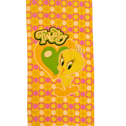 Tweety Hearts Beach Towel