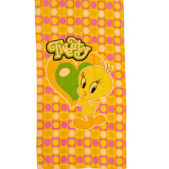 Tweety Hearts Beach Towel