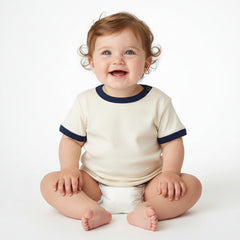 Basic Beige Cotton T-Shirt