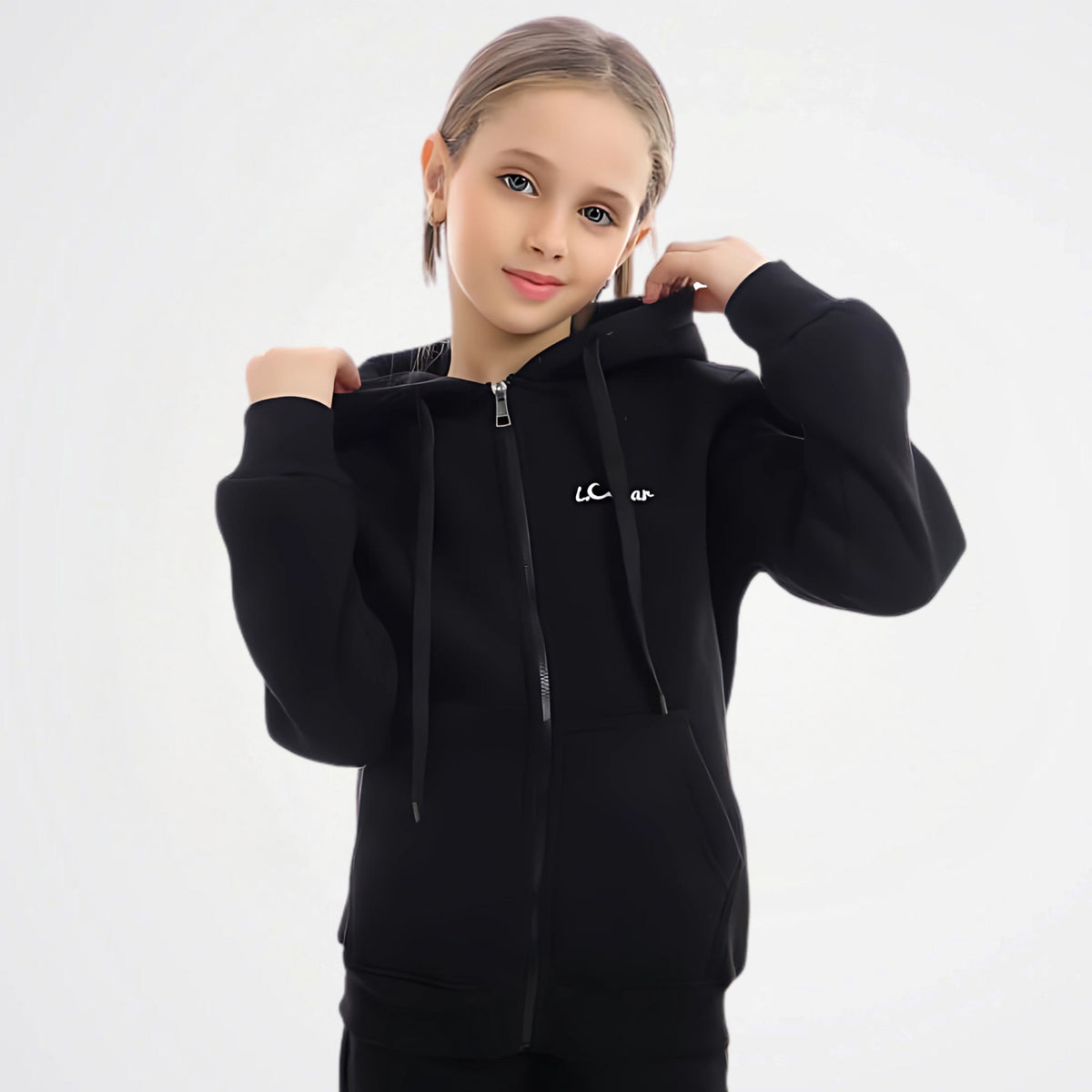 Basic Cotton Zipper Jacket
