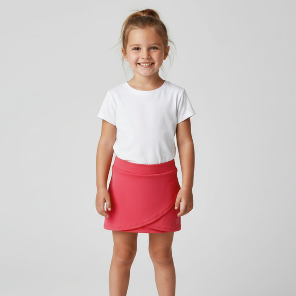 Basic Fuchsia Lycra Swim Skirt
