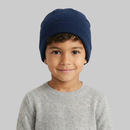 Basic Navy Fleece Ice Cap