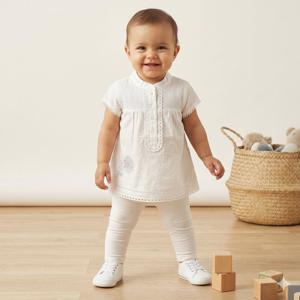 Basic White Cotton Blouse