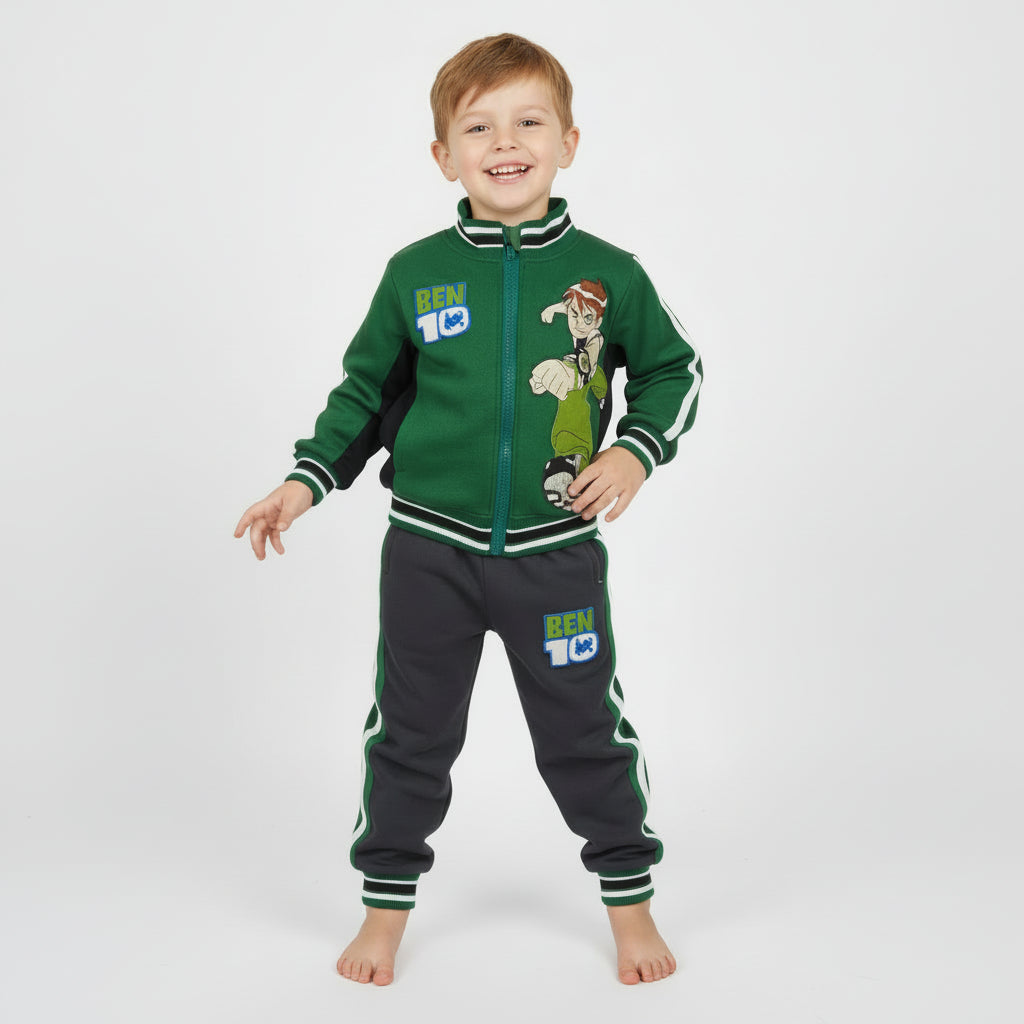 Ben 10 Green Cotton Pyjama Set