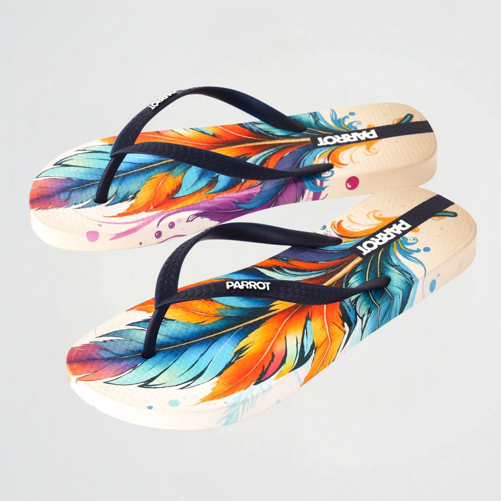 Bloom Dark Blue Flipflop