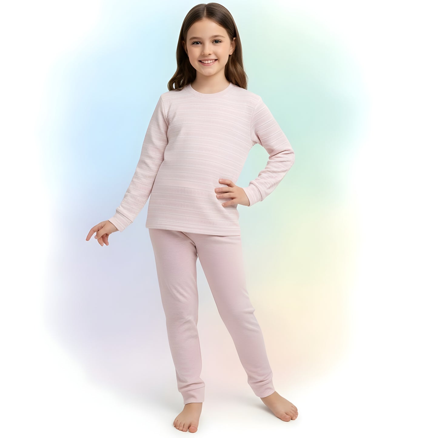 Blush Cloud Fleece Pyjama Set