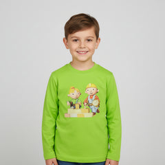 Bob The Builder Green Cotton T-Shirt