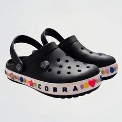 Candy Black Clogs