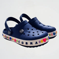 Candy Navy Clogs