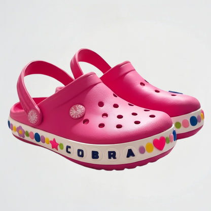 Candy Fuchsia Clogs