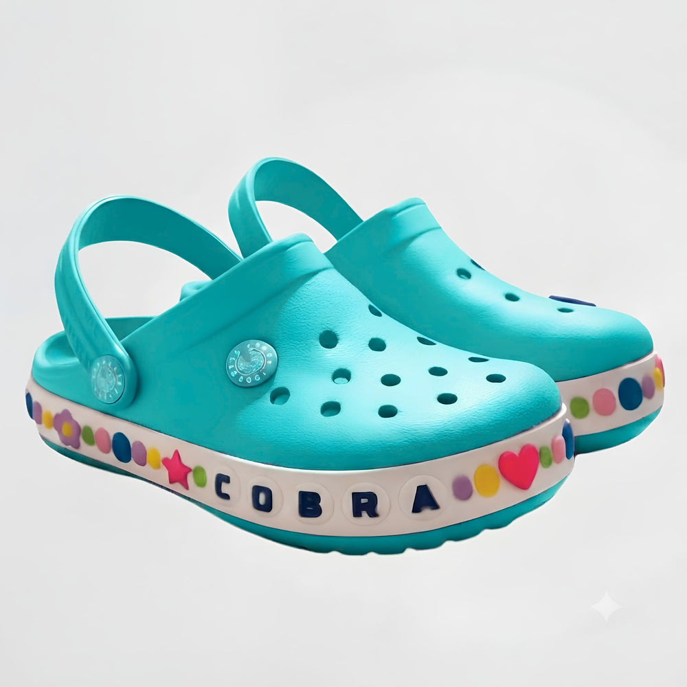 Candy Turquoise Clogs
