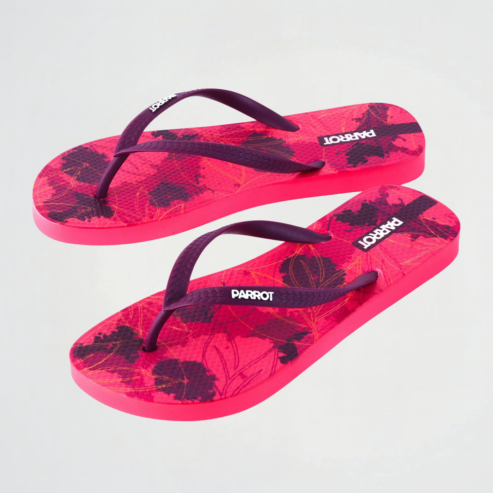 Canva Burgundy Flipflop