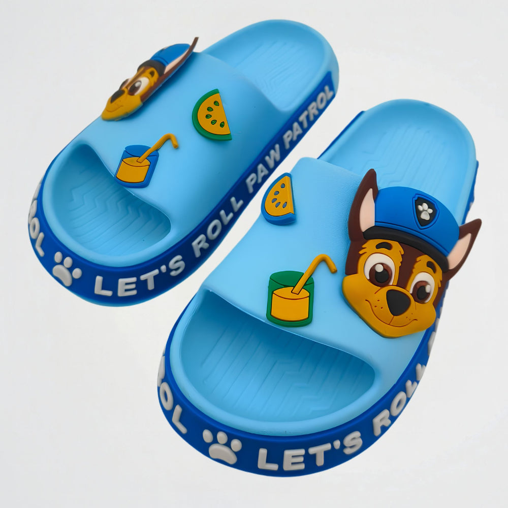 Chase Paw Patrol Light Blue Slides