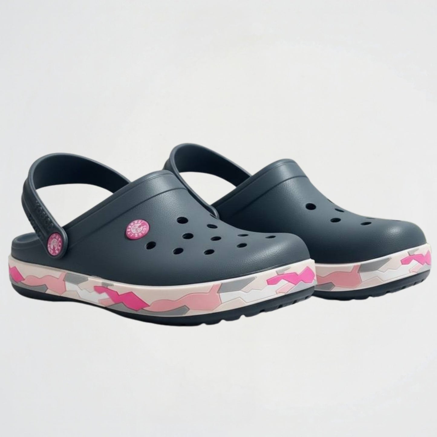 Commando Dark Grey Clogs