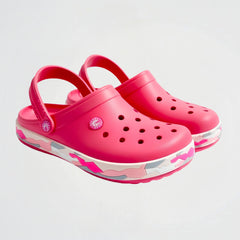 Commando Fuchsia Clogs