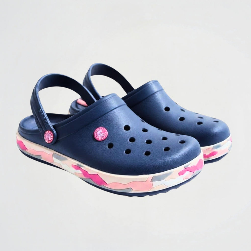 Commando Navy Clogs