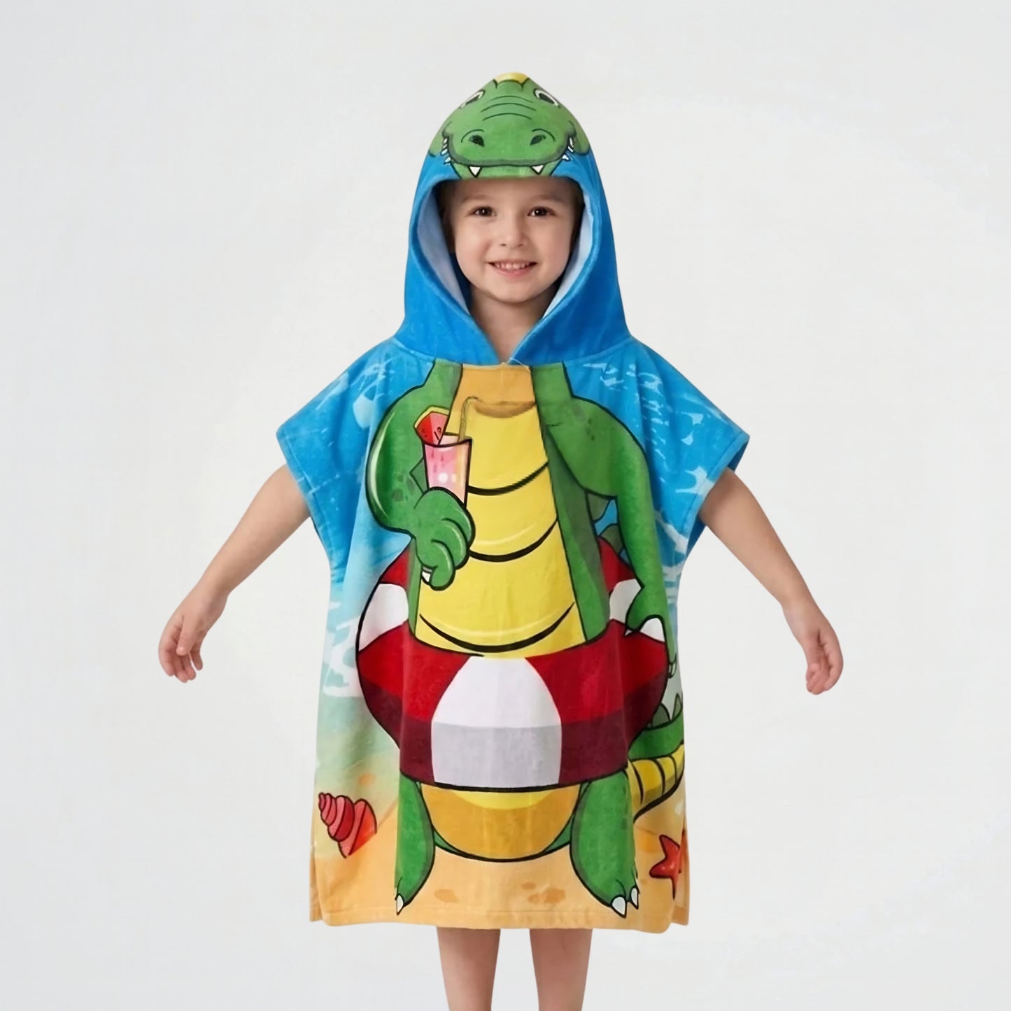 Crocodile Body Beach Poncho