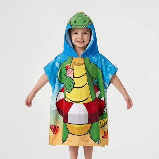 Crocodile Body Beach Poncho