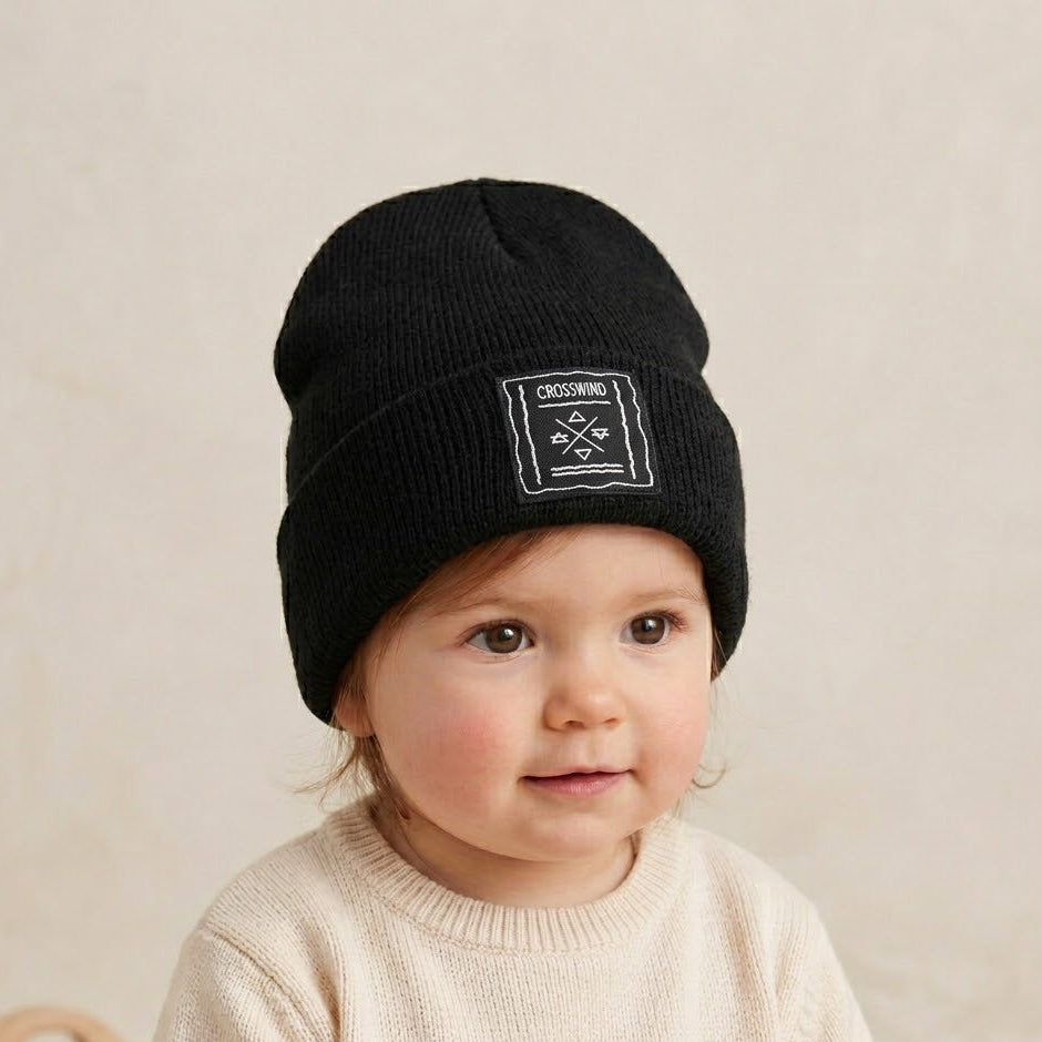 Cross Wind Black Fleece Ice Cap