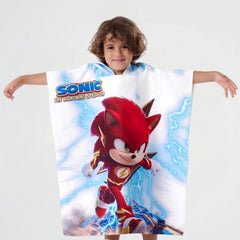 DC x Sonic the Hedgehog Microfiber Beach Poncho