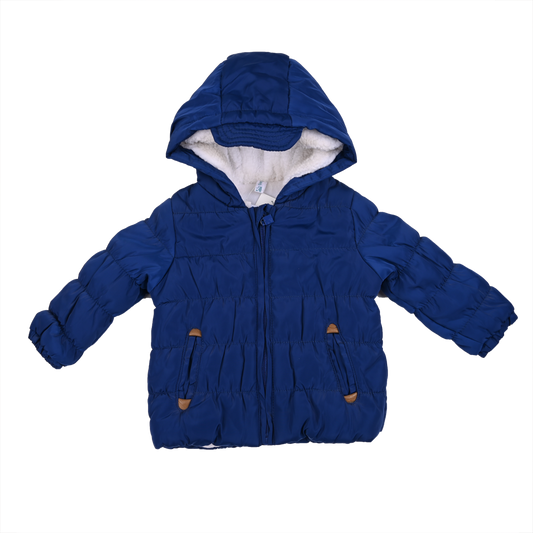 Idexe Navy Puffer Waterproof Jacket