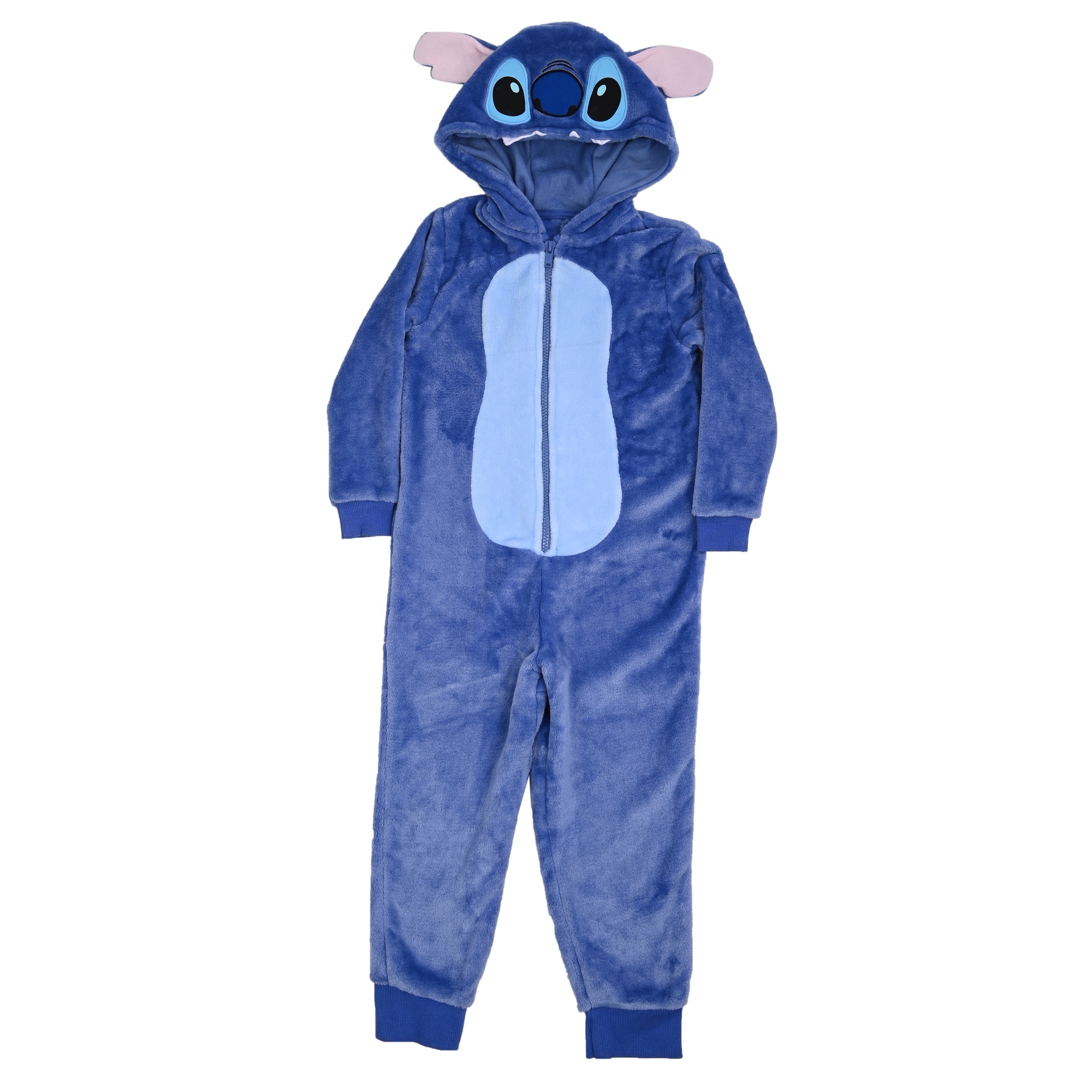 Disney Lilo Stitch Blue Fleece Hooded Onesie Little Toes Egypt